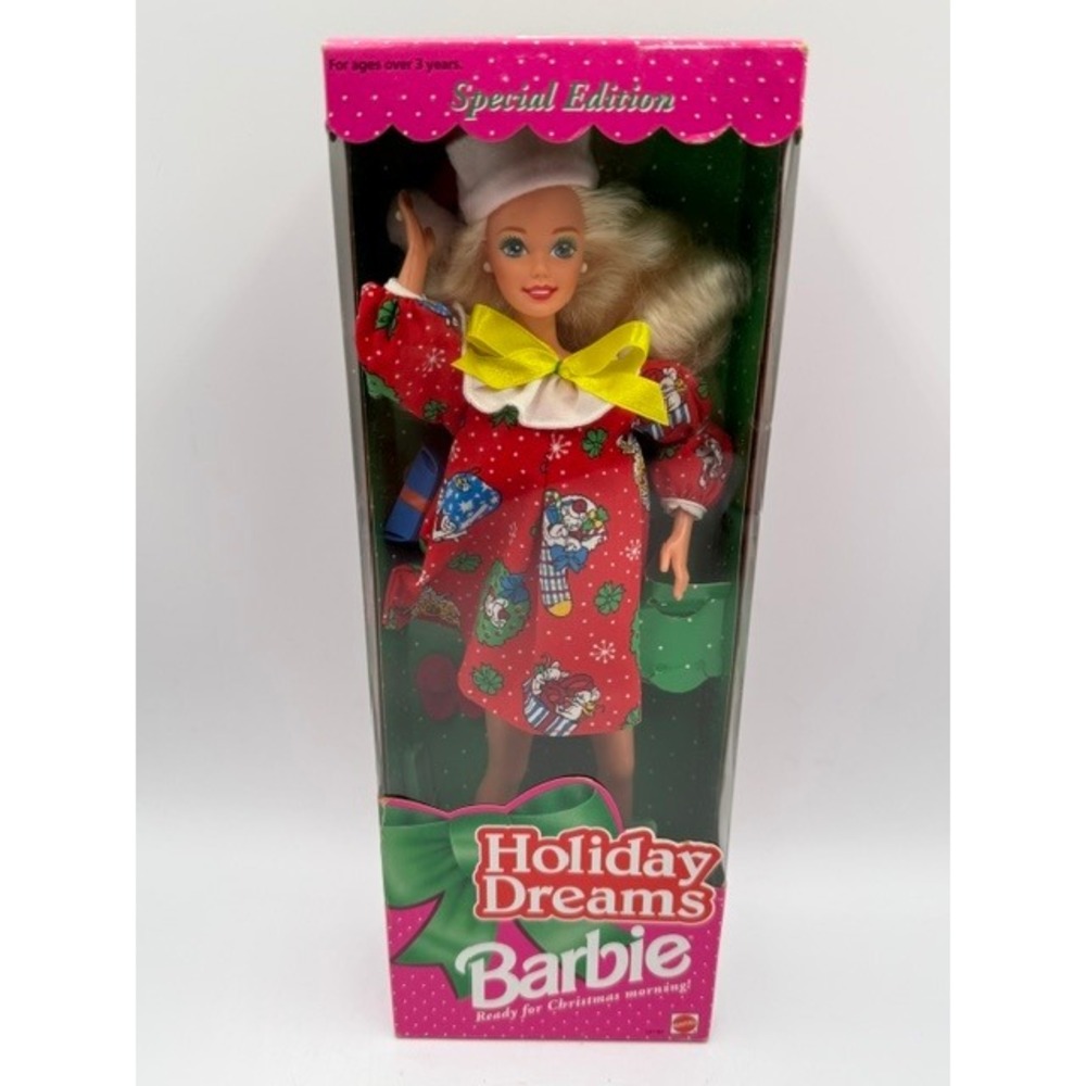 Mattel Holiday Dreams Barbie Special Edition 1994 Christmas Doll 12192 NIB